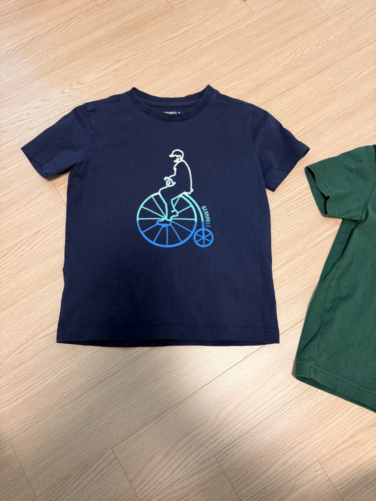 빈폴 키즈 아동 반팔 여름 티셔츠 120-130 사이즈 정도 일괄--1