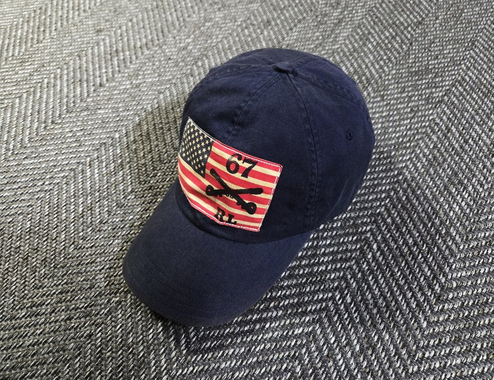 폴로진스 컴퍼니 랄프로렌 플래그 00s 성조기 볼캡--0