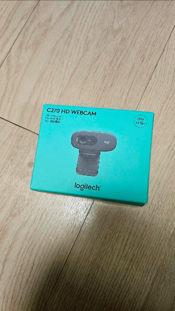 [새상품] 로지텍 C270 HD 웹캠--2