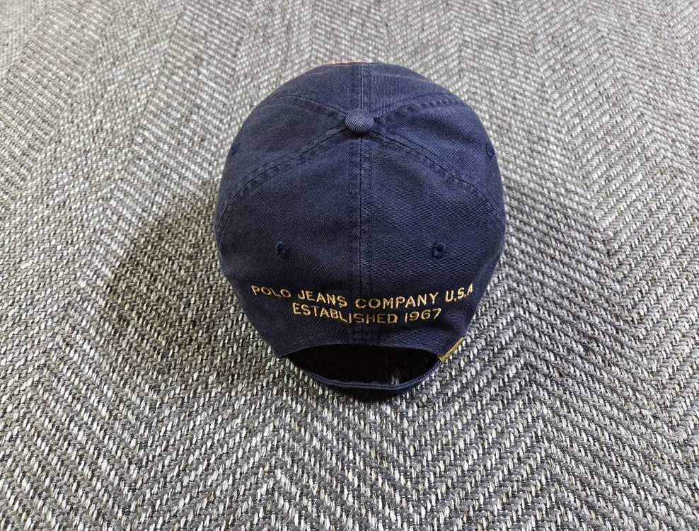 폴로진스 컴퍼니 랄프로렌 플래그 00s 성조기 볼캡--4