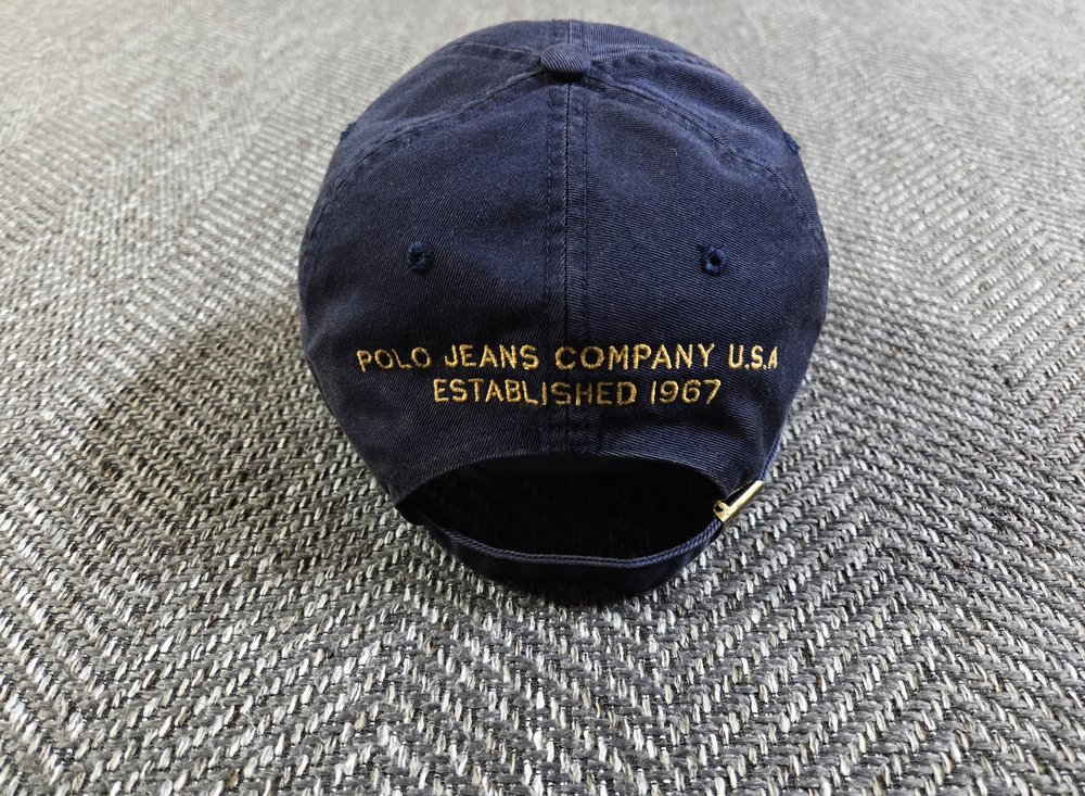 폴로진스 컴퍼니 랄프로렌 플래그 00s 성조기 볼캡--5