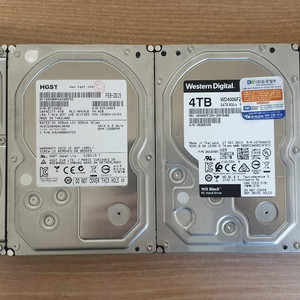 3.5인치 하드디스크 5TB 4TB 등