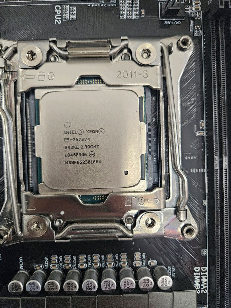 JINGSHA X99 듀얼 메인보드 풀박스 새제품--4