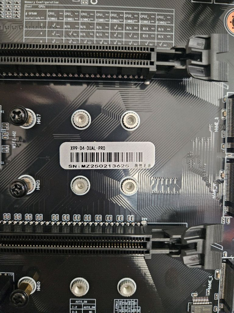 JINGSHA X99 듀얼 메인보드 풀박스 새제품--5