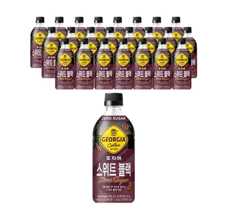 (일괄 2.8만원)조지아 커피 24개와 프로틴바 30개 같이 이미지