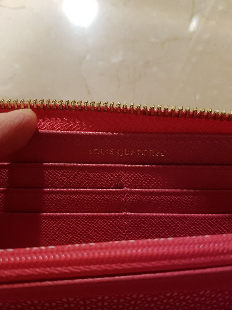 (백화점정품) 루이까또즈 장지갑 (핑크)--4