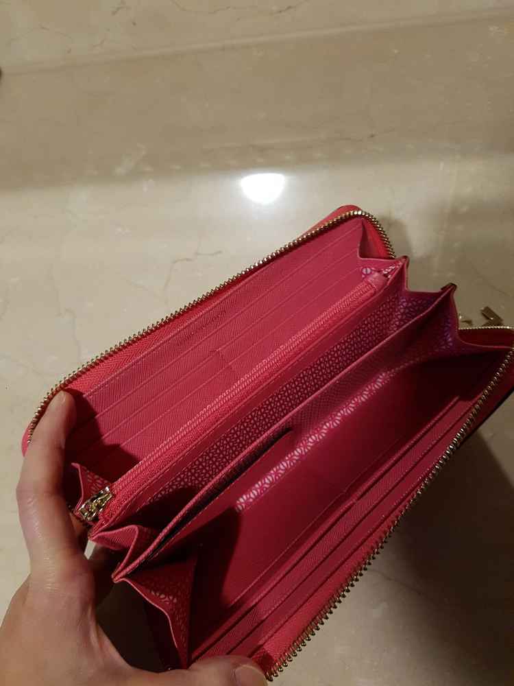 (백화점정품) 루이까또즈 장지갑 (핑크)--3