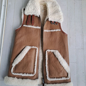 코치 여성 양털 조끼