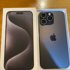 아이폰15프로맥스 256G 블랙 배터리100%