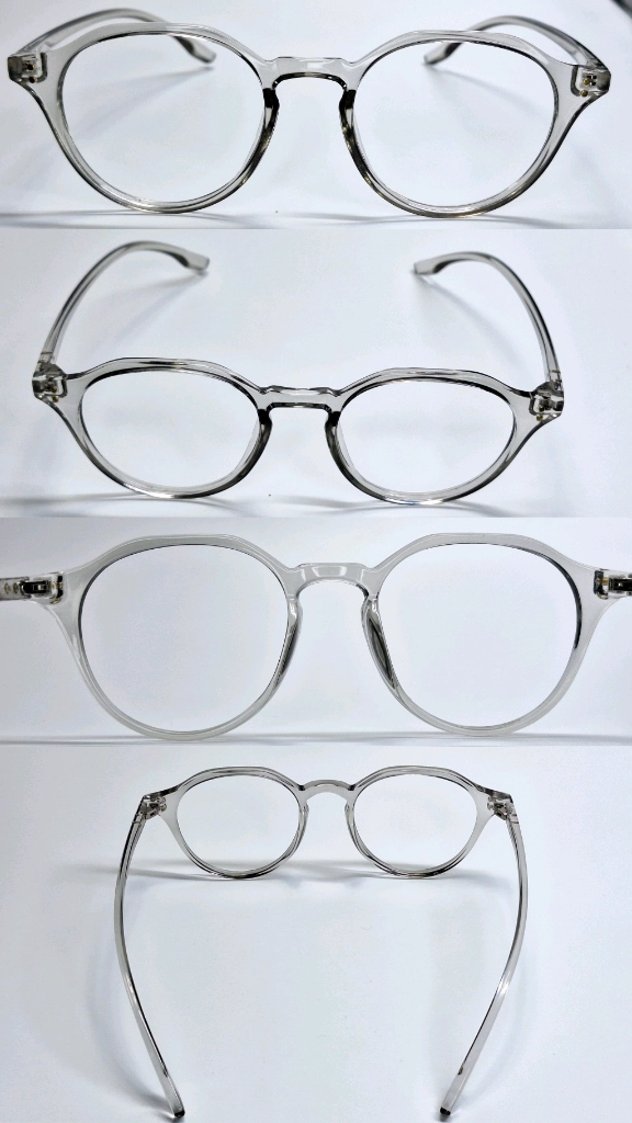 Ted Smith 테드 스미스 TR8872 투명 보스턴 안경테 50mm y2k 일본 수입 패션 아이웨어 이미지