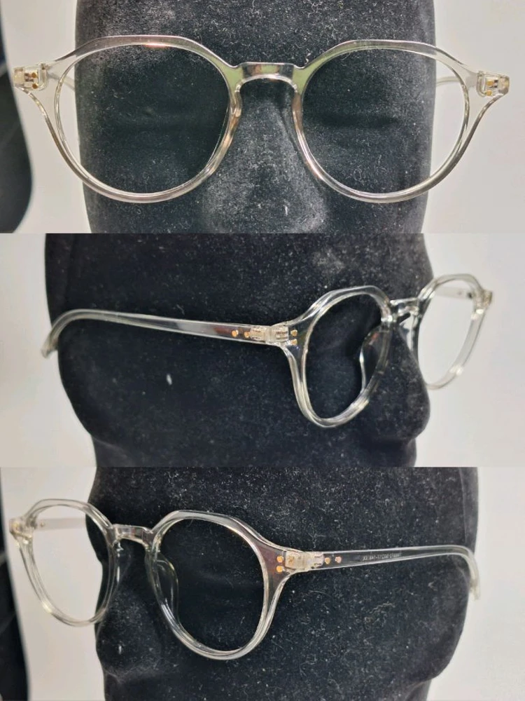 Ted Smith 테드 스미스 TR8872 투명 보스턴 안경테 50mm y2k 일본 수입 패션 아이웨어 이미지