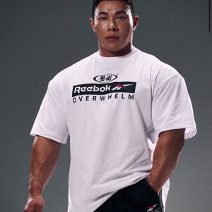 압도 리복 콜라보 한정판 반팔 미개봉 새상품 프리덤본투윈올라잇hdex