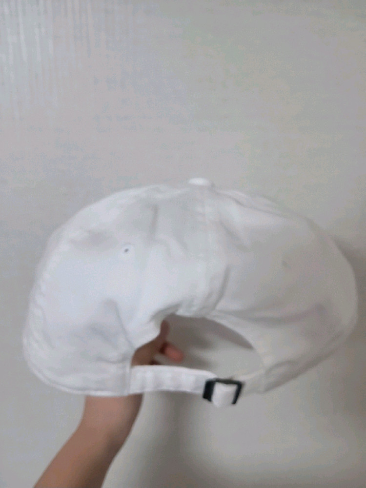 나이키 흰모자--3