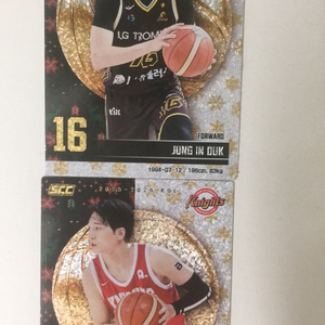 25-26 kbl포토카드(정인덕,안영준 선수)