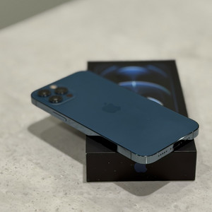 아이폰12pro 512GB 블루 (배터리73%) 상태최고!