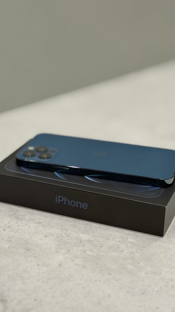 아이폰12pro 512GB 블루 (배터리73%) 상태최고!--2