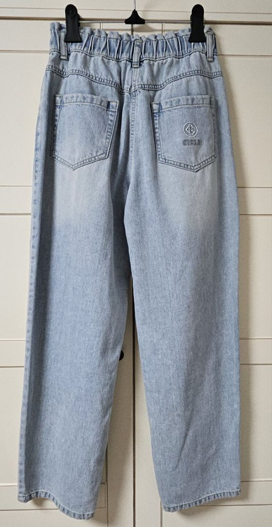 지컷 청바지 이미지