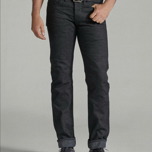 [30X30] RRL 슬림핏 셀비지 데님 블랙