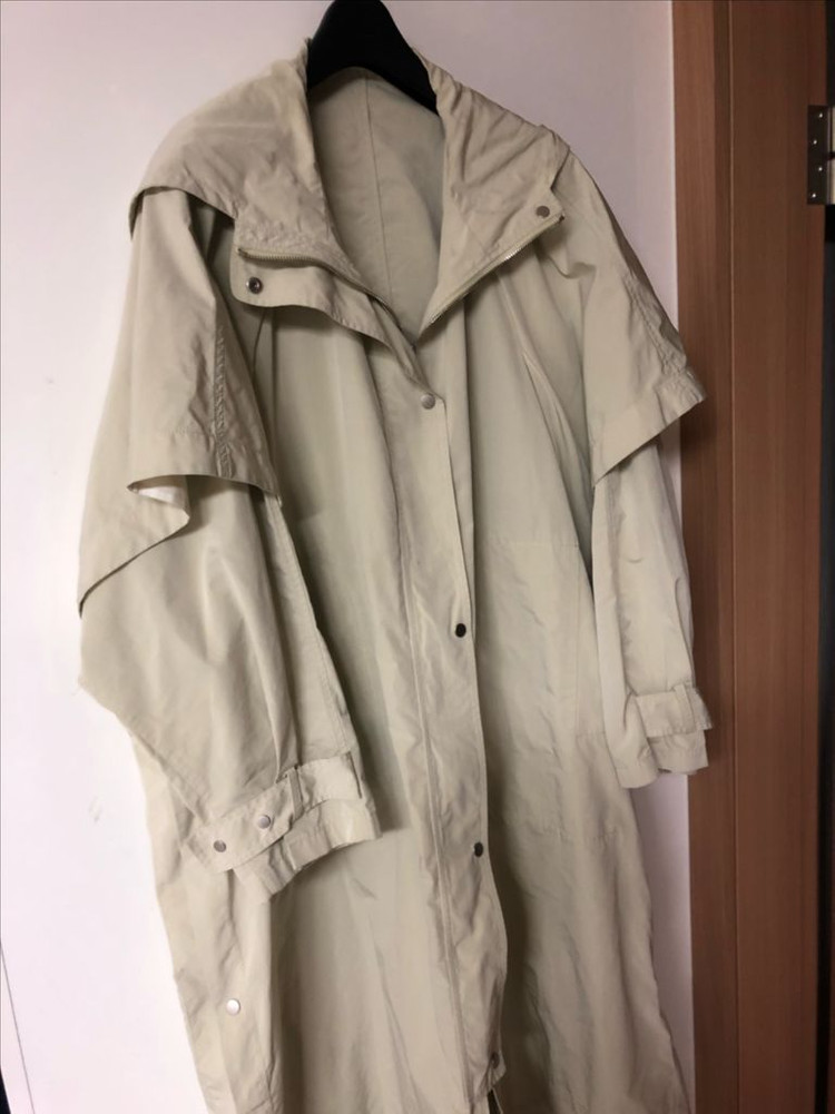 한섬 시스템 바스락 오버핏 야상 사파리 점퍼 자켓 코트 날다람쥐 벌룬 SYSTEM 이미지