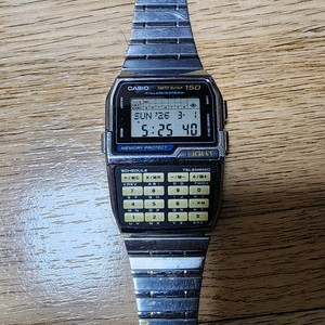 빈티지 데이터뱅크 카시오 시계 dbc-1500