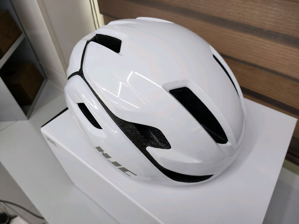 HJC 홍진 발레코2 자전거 헬멧 화이트 L--3