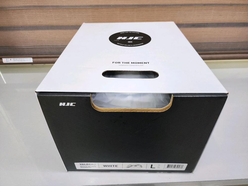 HJC 홍진 발레코2 자전거 헬멧 화이트 L--6