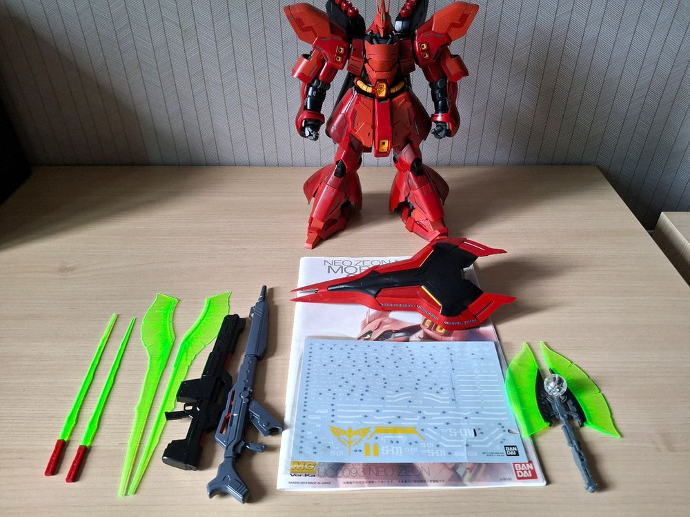 mg hg 건담 가조립 사자비 버카, 육전형, 에우고--0