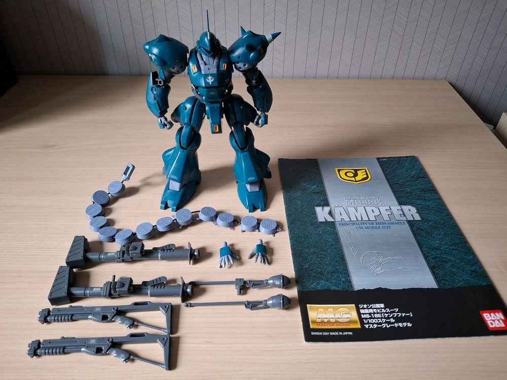 mg hg 건담 가조립 사자비 버카, 육전형, 에우고--6