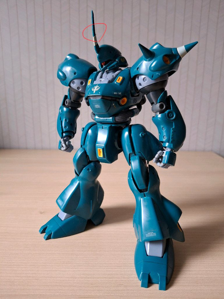 mg hg 건담 가조립 사자비 버카, 육전형, 에우고--7