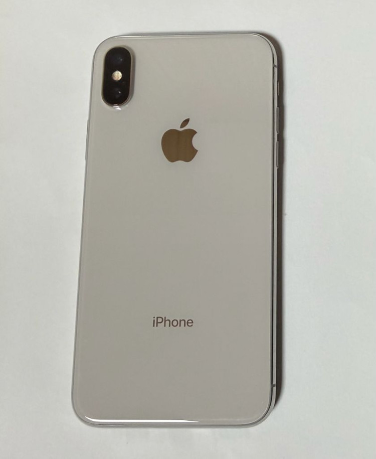 아이폰X 실버 화이트 256기가 배터티효율 100 ios 13--0