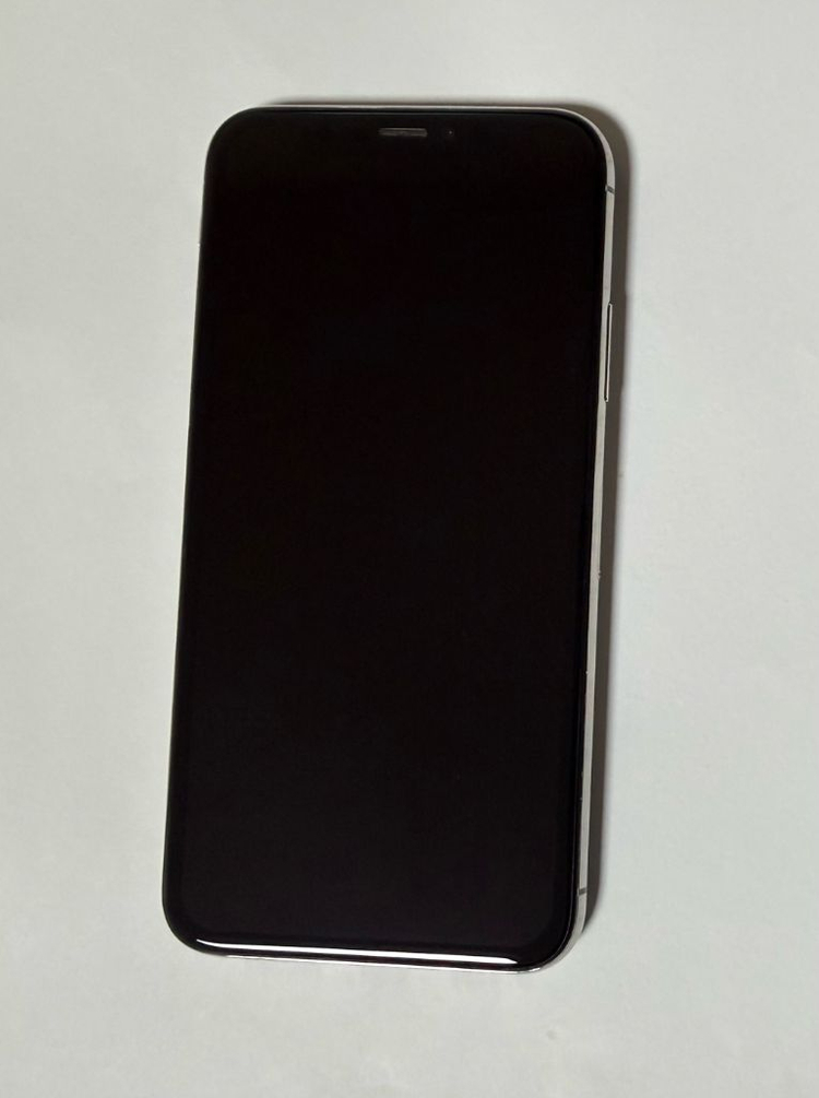 아이폰X 실버 화이트 256기가 배터티효율 100 ios 13--1