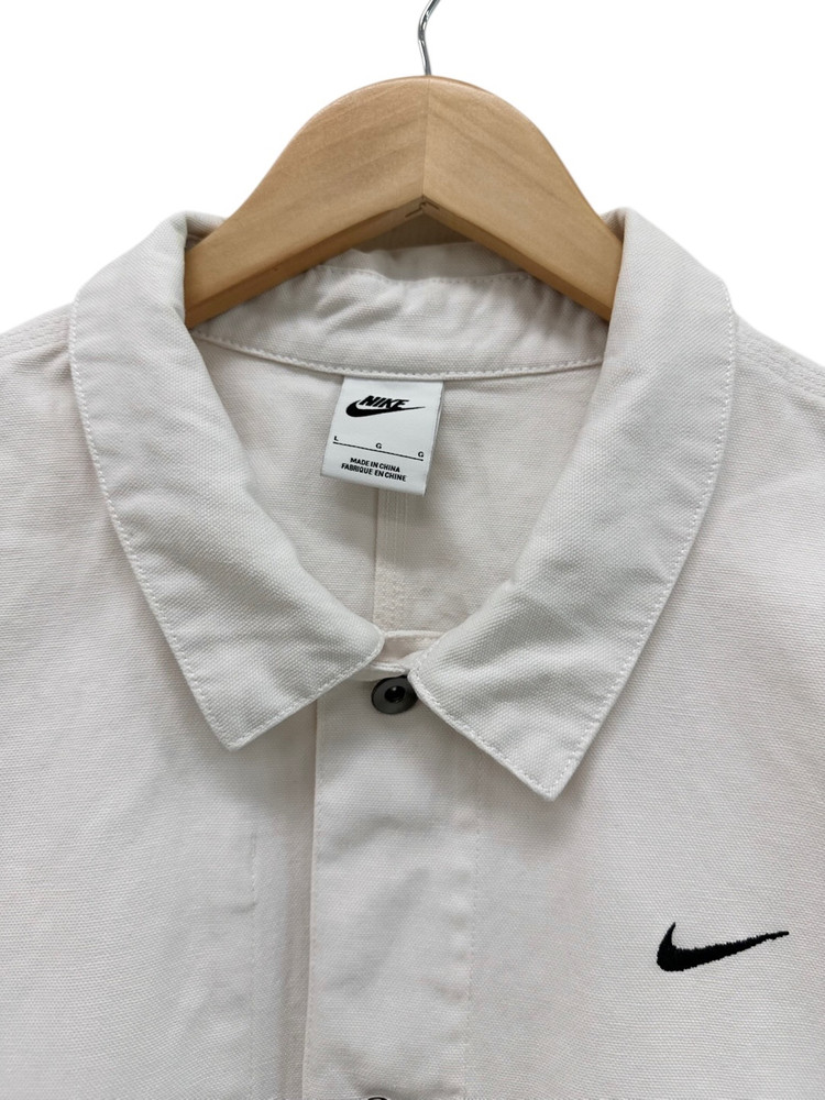 나이키 솔로스우시 자켓 화이트 (L)--1