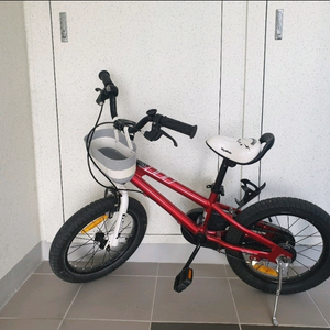 로얄베이비 프리스타일 16인치 어린이자전거+킥보드