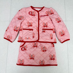 미착용) 베베드피노 퀼팅 상하세트 110