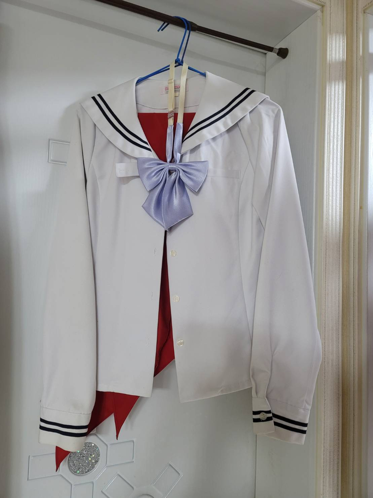 애니메이션 느낌 세일러복 상의--1