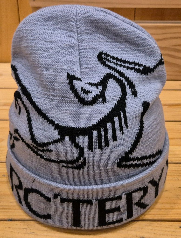 아크테릭스 로고 니트 비니--1