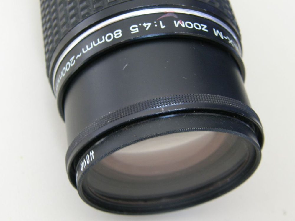 필름카메라 망원 줌렌즈 PENTAX-M ASAHI 80-200mm f4.5 ZOOM--1