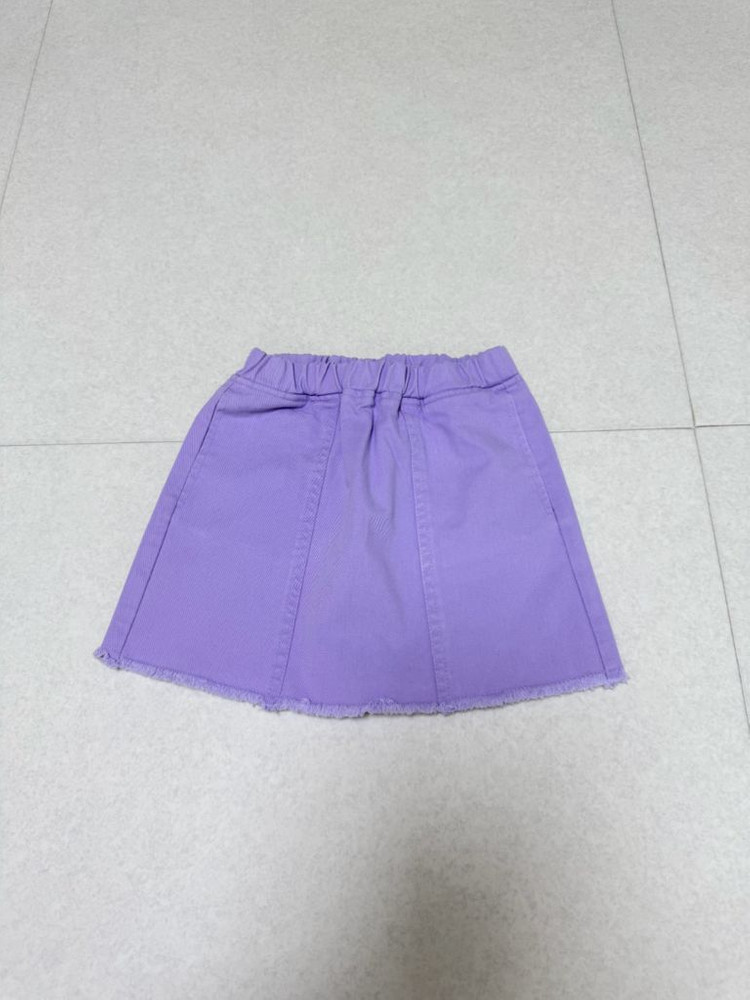 미착용) 스타일노리터 키즈 데님자켓 스커트 100 이미지