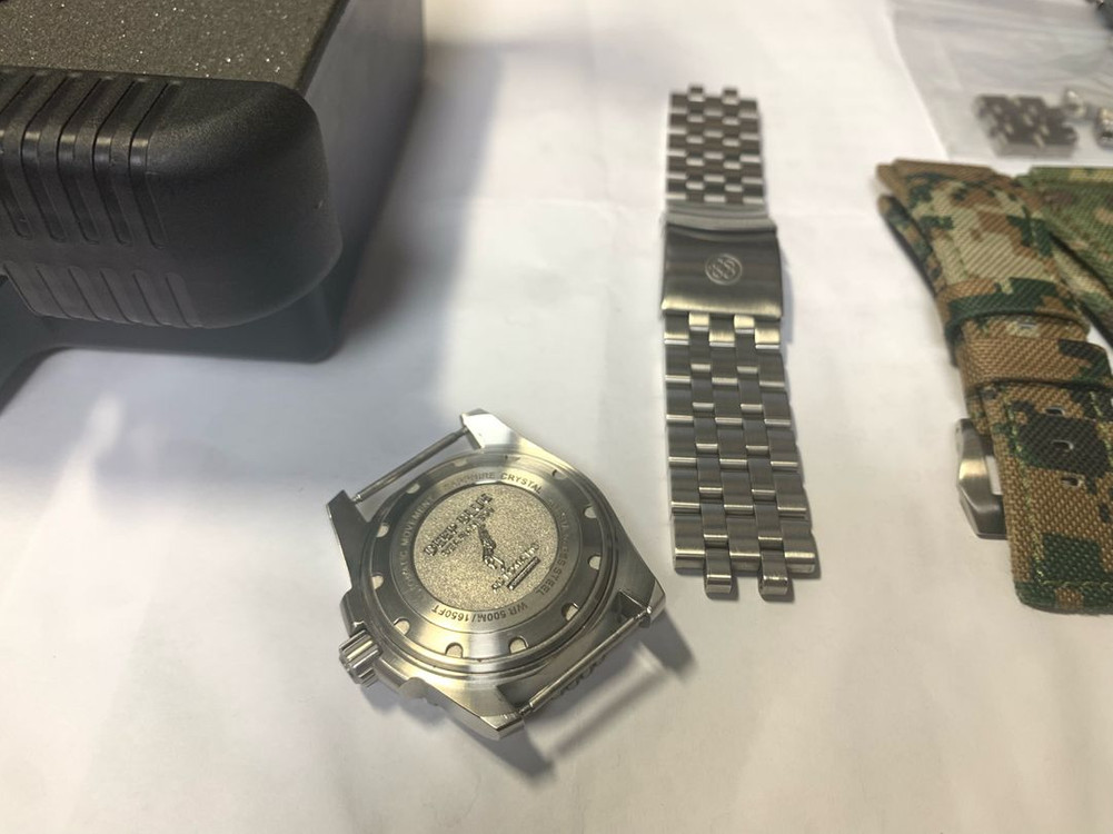 딥블루 Sea Ram 500 다이버 시계--1