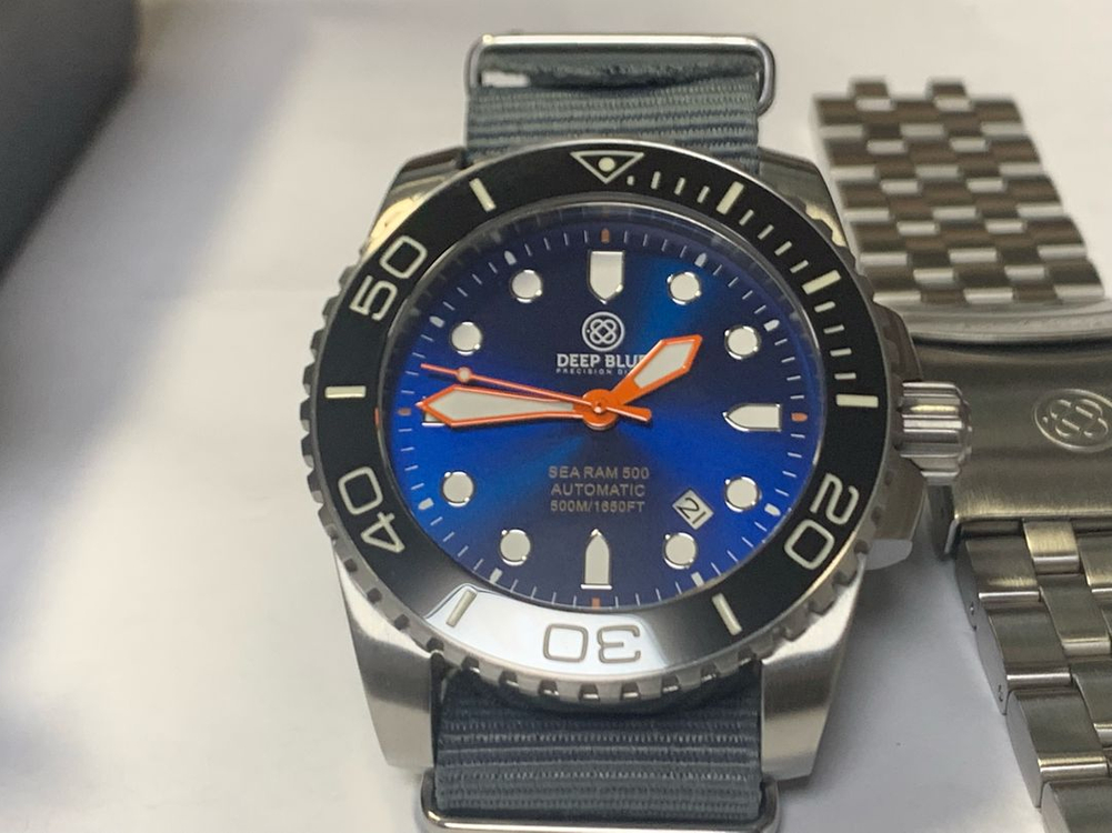 딥블루 Sea Ram 500 다이버 시계--3