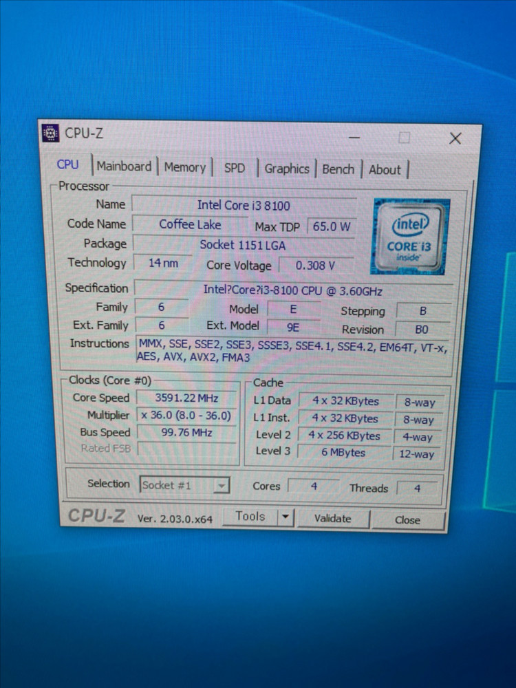 (부산)(개인)부품용 컴퓨터 본체 팝니다 i3 8100--4