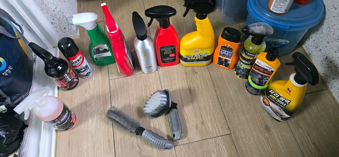 세차용품 일괄세트 이미지