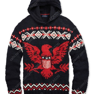 [해외S]폴로랄프로렌 엑스트라파인 메리노울 이글 스웨터