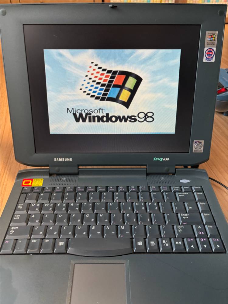 레트로 노트북 삼성센스 650--3