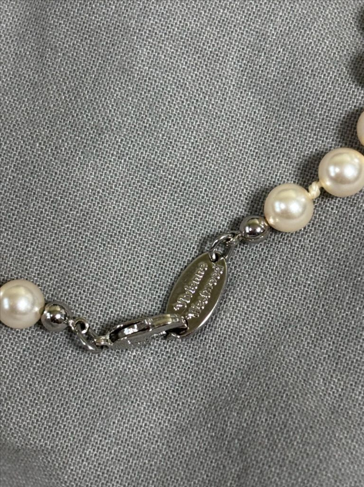 비비안웨스트우드 미니 바스 릴리프 초커 목걸이 이미지