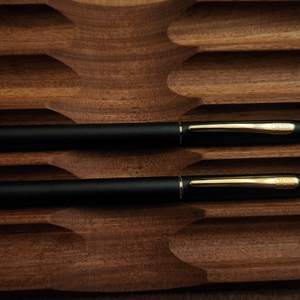 크로스 매트블랙 샤프 볼펜 세트 미사용급