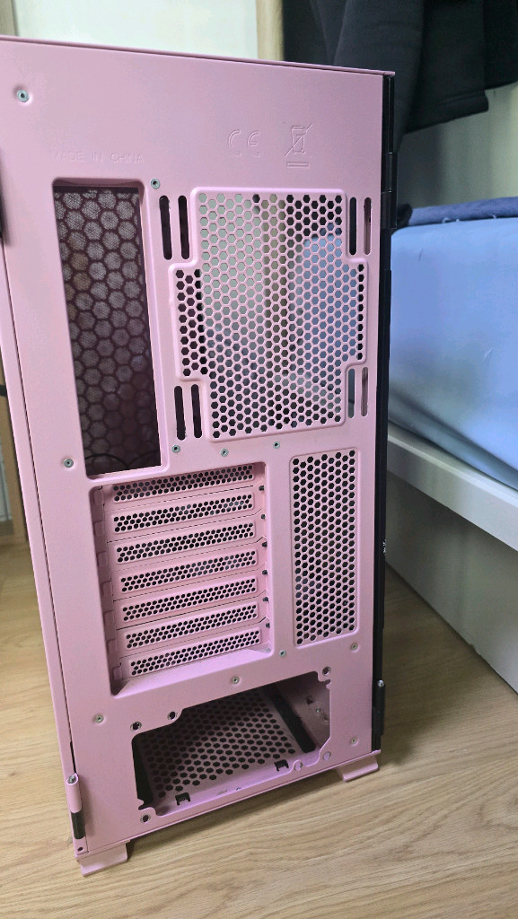 다크플래쉬 DLX21 RGB MESH 강화유리 핑크--2