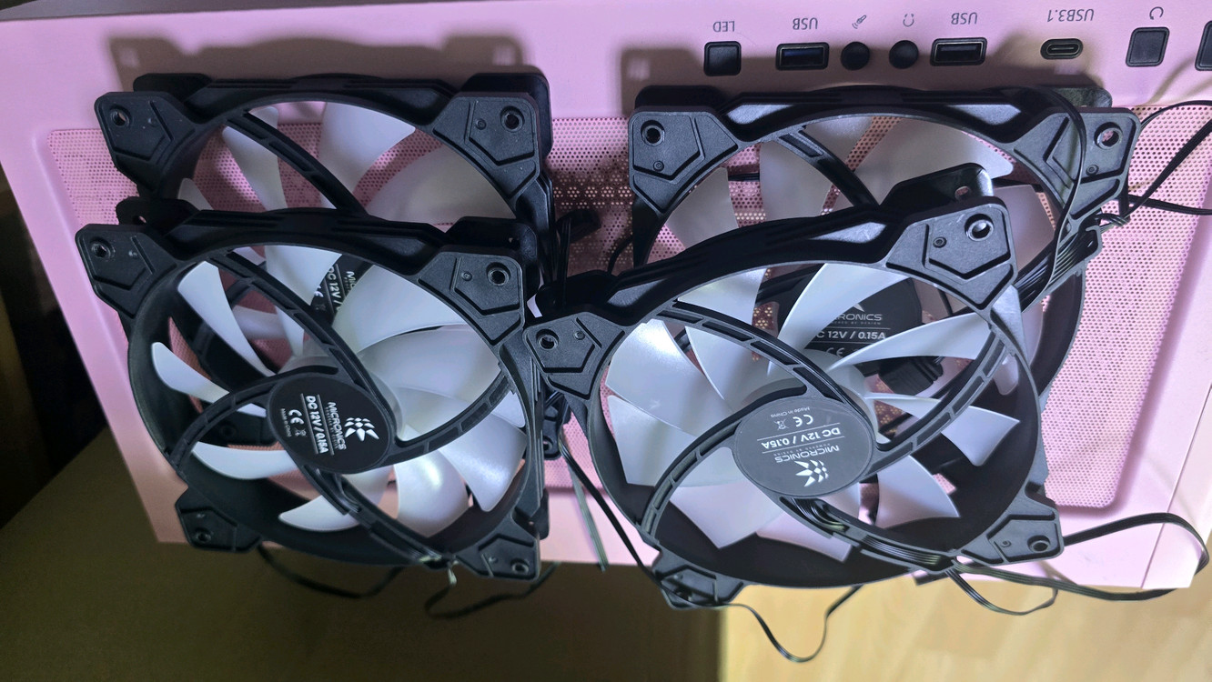 다크플래쉬 DLX21 RGB MESH 강화유리 핑크--6