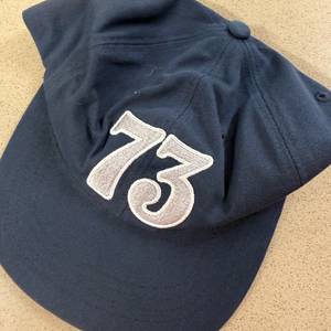 레터프롬문 73 캠프캡 네이비 새상품