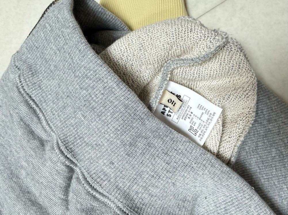 미착용) 아프리콧스튜디오 후드집업 바지 110--5